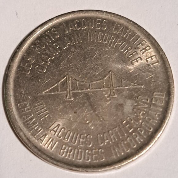 Other - The Jacques Cartier and Champlain bridges incorporated bridge token / coin